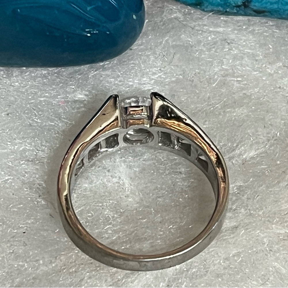 Channel Set Engagement Ring - Picture 4 of 16